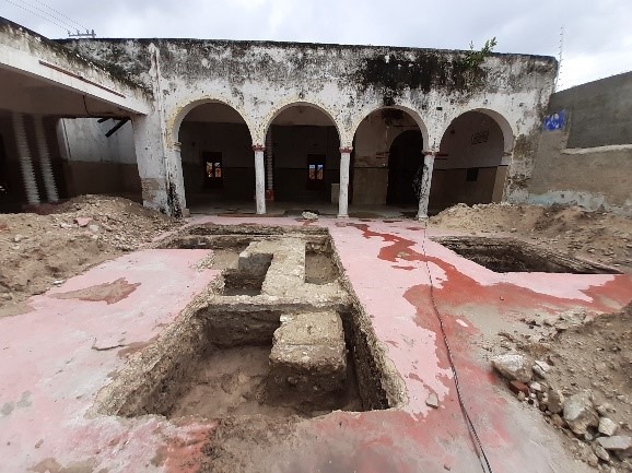 Hallan vestigios arqueológicos en el Casino de Progreso